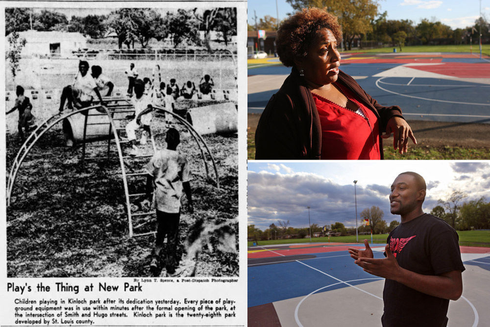 Kinloch basketball courts get a makeover